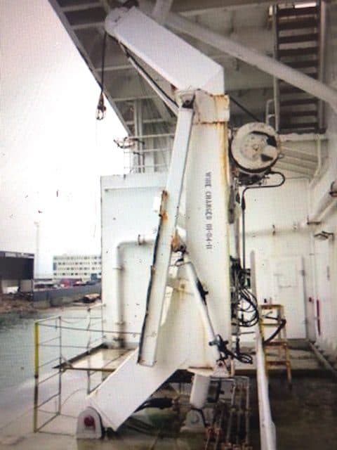 Lifeboat DAVIT